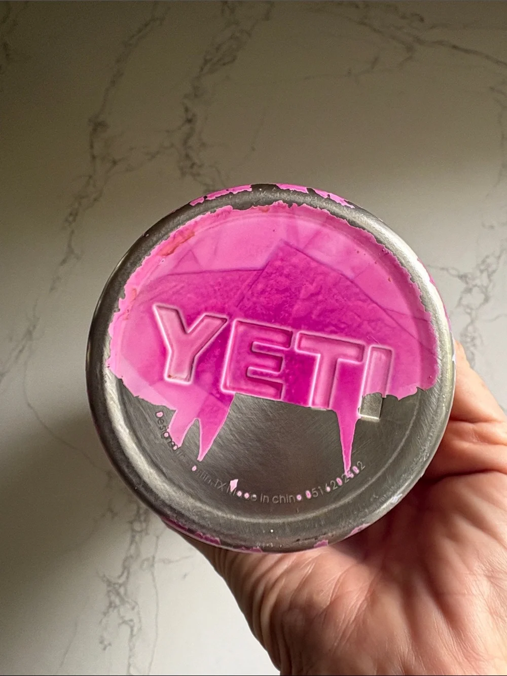 Yeti Unicorn Rainbow Tumbler - Pink